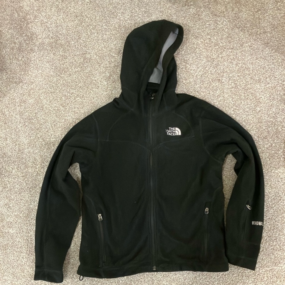 The North Face Fleece Zip Up Windwall hoodie